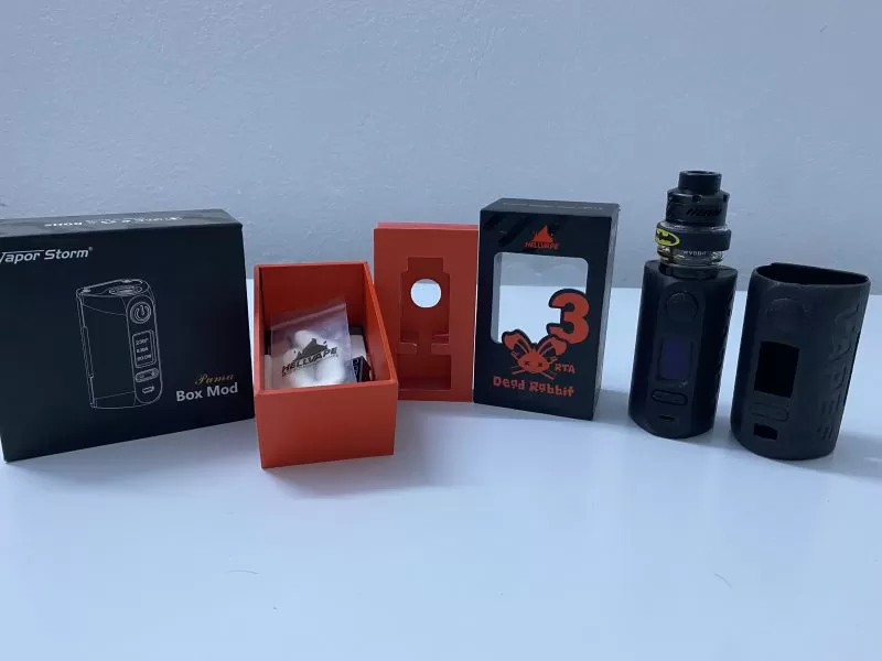 Vape puma 🥰 + ato dead rabbit v3 rta + 2 accu 3000