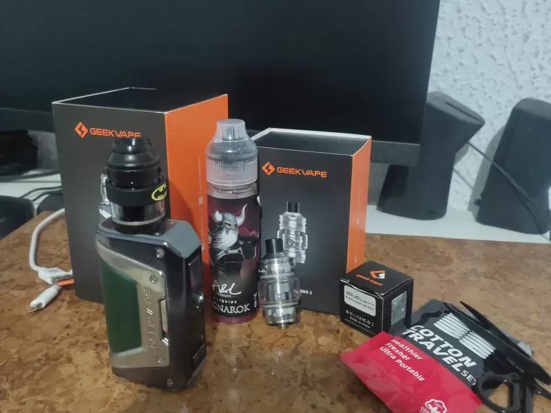 l200+ ato zeus x + ato nano 2 + 2 accus liquide