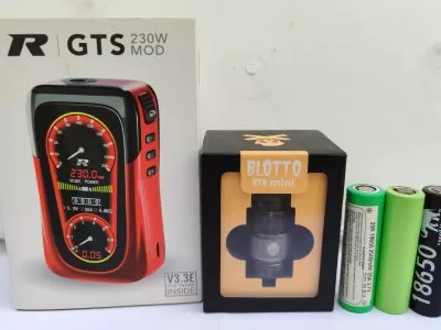 Box REV GTS + ato blotto mini +5 accus