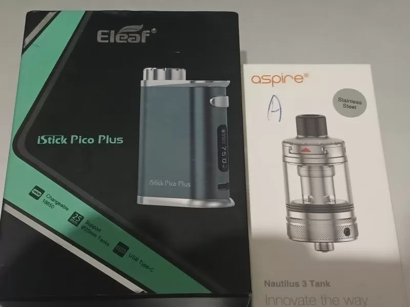 Pico plus + ato aspire + accus