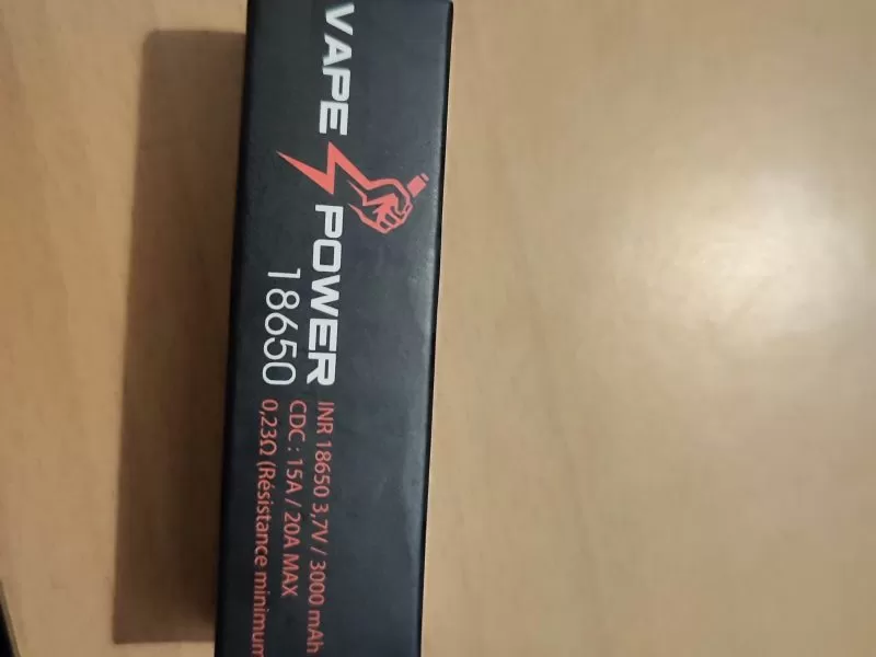 Accu 3000 mah vape power