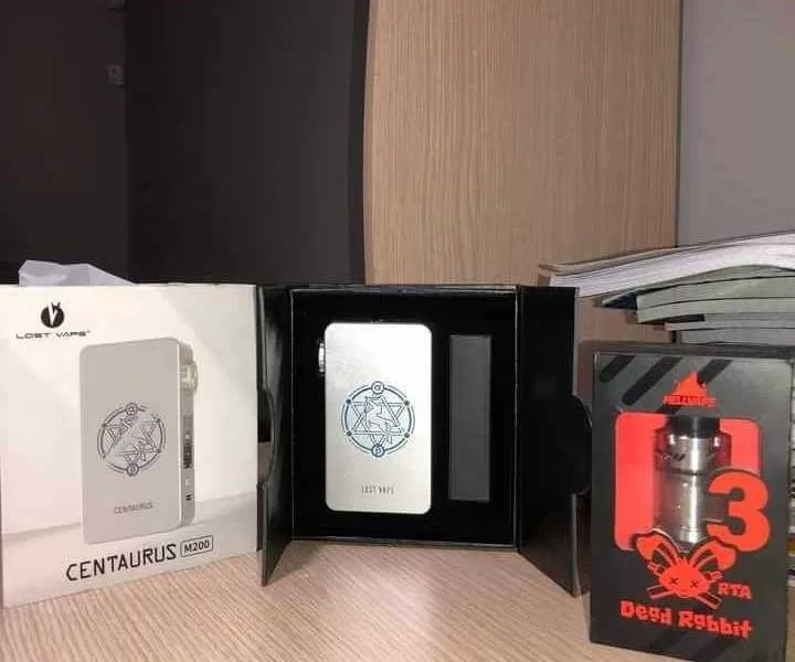 M200 centarus + ato dead rabbit v3 rta + 2 accus