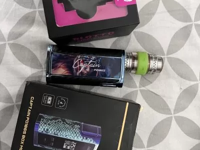 box Ijoy captain+ ato blotto + 2 accus