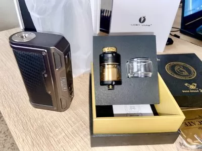 Box thelma noir + ato dead rabbit v3 gold