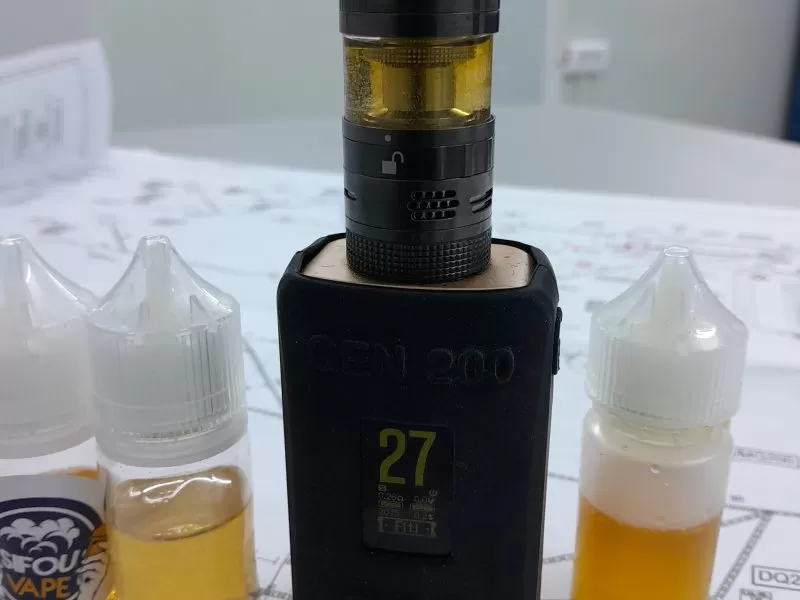 Vaporesso gen 200 cotton + ato + 5 liquide +cotton +cache