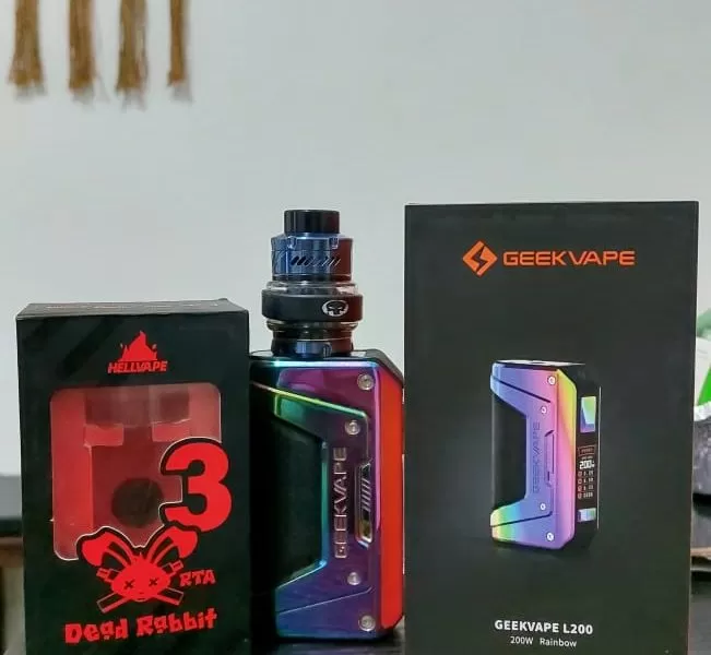 geekvape legend 2 + ato dead rabbit + 2 accus