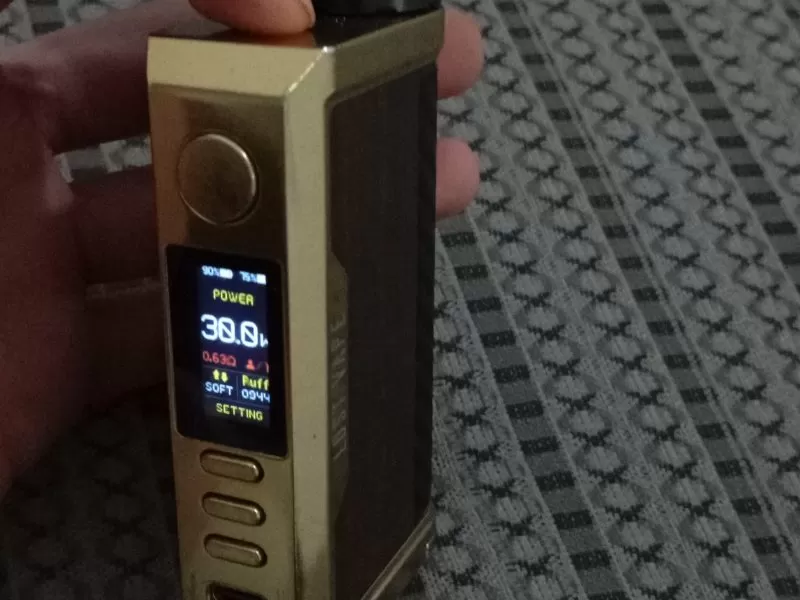 Box centaurus q200 + ato helhiem rdta + 2 accus 3000mh