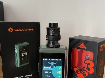 Box t200 avec paquet + ato dead rabbit v3 +acuues 3500 🔥