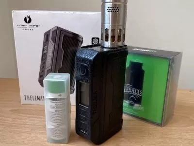 Lost Vape Thelema + ato profile rdta + 3 accus